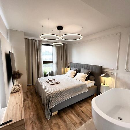 Apartament Nad Jeziorem Drweckim Oaza Ostróda Esterno foto
